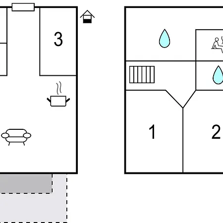 בית נופש 3 Bedroom Cozy In